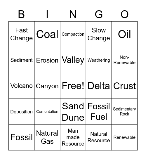 W.E.D. Bingo Card