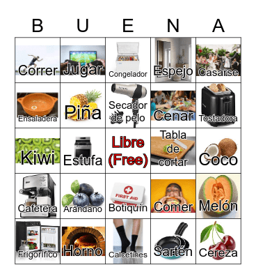 La Loteria Bingo Card