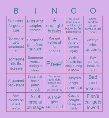 TECH BINGO 2022-2023 Bingo Card