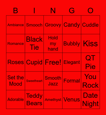 Love Crew Bingo Card