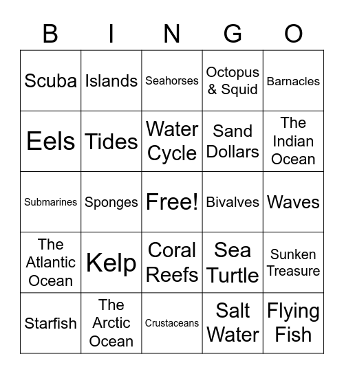 LSLA Houston/Galveston Bingo Card