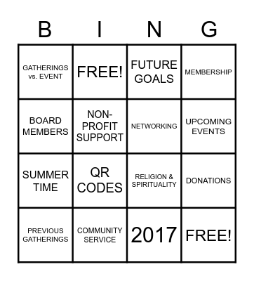 Sneham March Mixer! Bingo Card