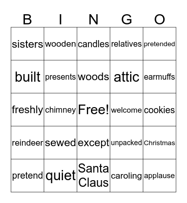 Teh Quilt Story  & Henry and Mudge and a Very Merry Christmas Bingo Card