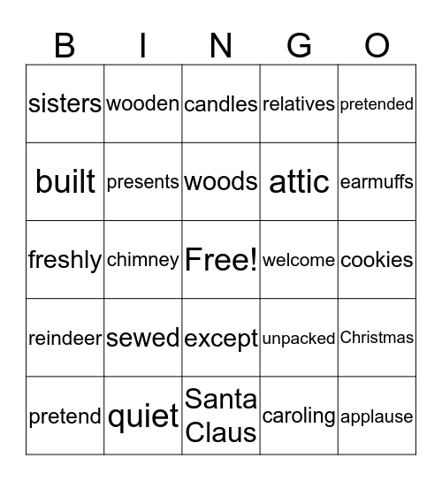 Teh Quilt Story  & Henry and Mudge and a Very Merry Christmas Bingo Card