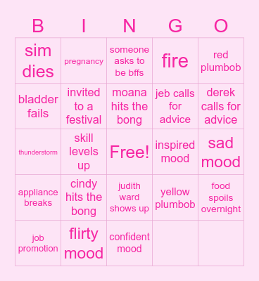disney princess bingo Card