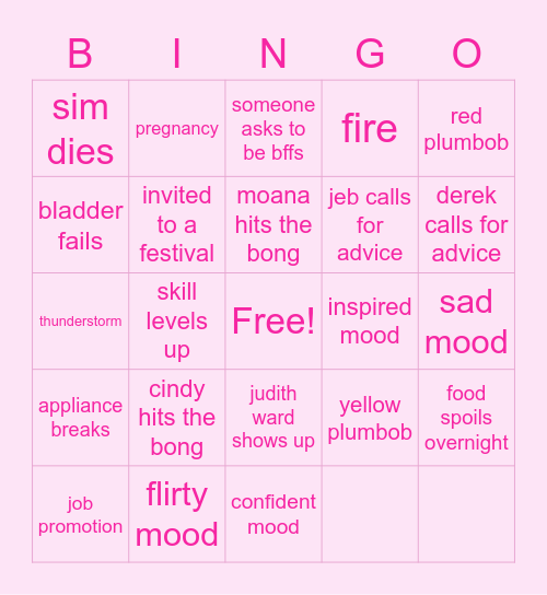 disney princess bingo Card