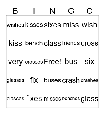 -es Bingo Card