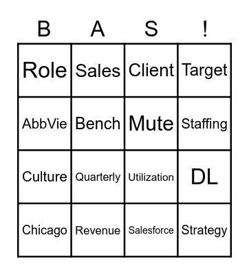 BAS Quarterly 2023 Bingo Card