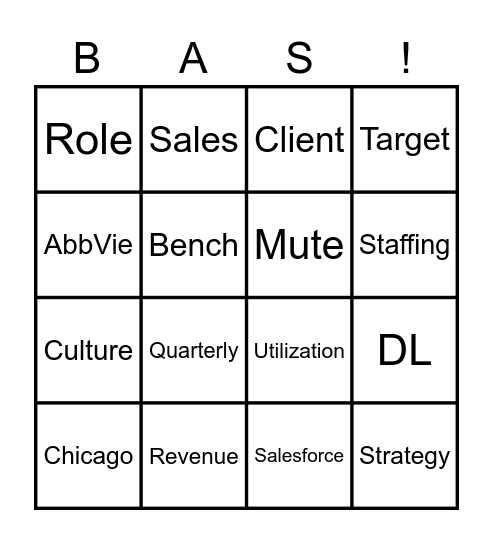 BAS Quarterly 2023 Bingo Card