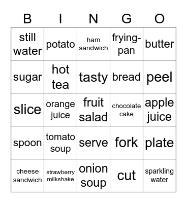 junior explorer 5 unit 5 Bingo Card