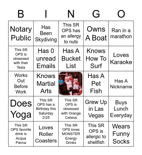 LAS7 Bingo Card