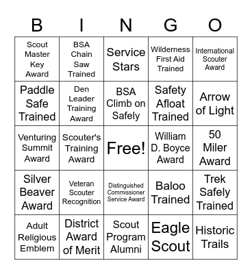 WAGON WHEEL DISTRICT DINNER Bingo Card