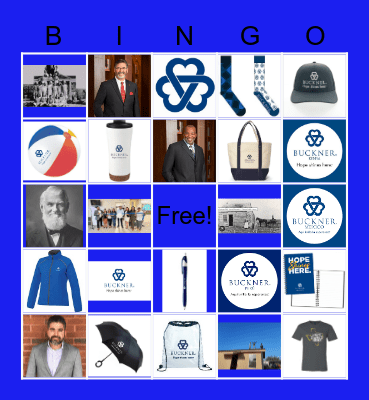 Buckner Bingo Card