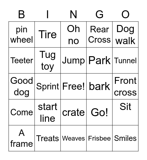 CODAC Agility Bingo Card