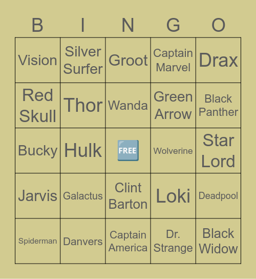 The Upside Down Bingo Card