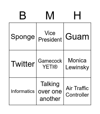 It's the Last Day! Bingo Card