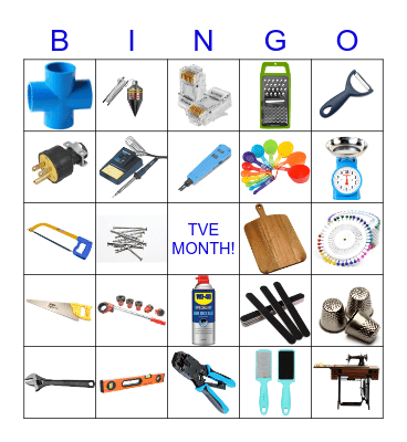 TVE MONTH! Bingo Card