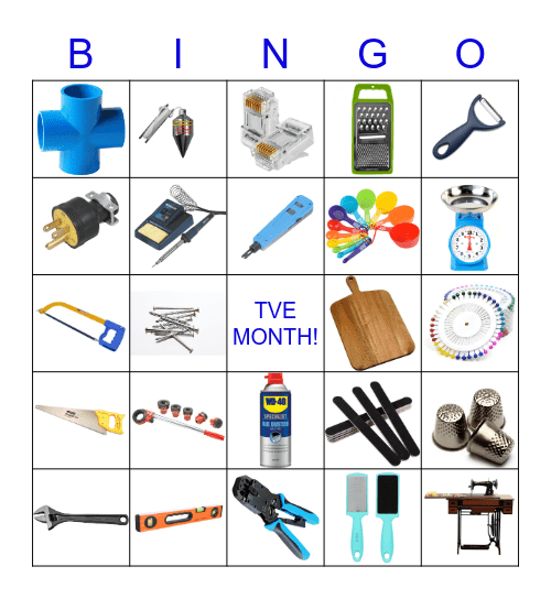 TVE MONTH! Bingo Card