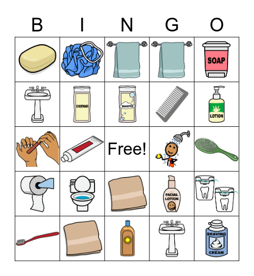 Hygiene BINGO Card