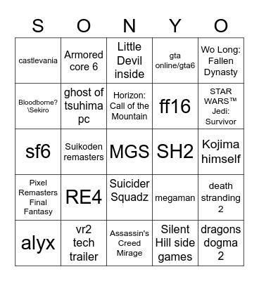 MATE OF GAY Bingo Card