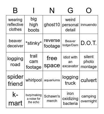 Post10 Bingo Card