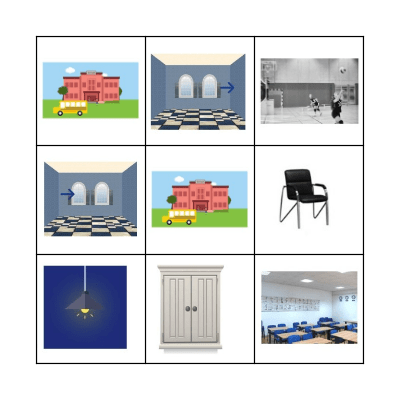 School - 2 Bingo Card