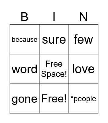 SIPPS Extension 16-17 Bingo Card