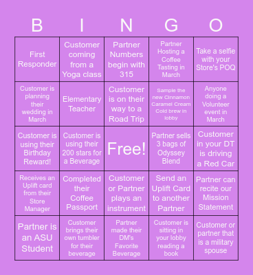 Our Power to Define Bingo Card