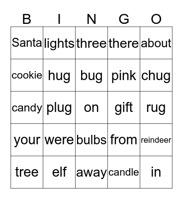 Mrs. H, Ms. Adams, Mrs. Binstock Bingo Card