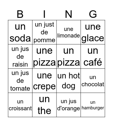 Cherchez une personne qui voudrait Bingo Card