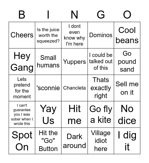 C-BINGO Card