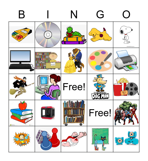 BLACK CREEK LIBRARY Bingo Card