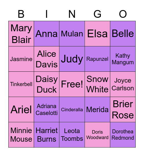 WOMENS HISTORY MONTH Bingo Card