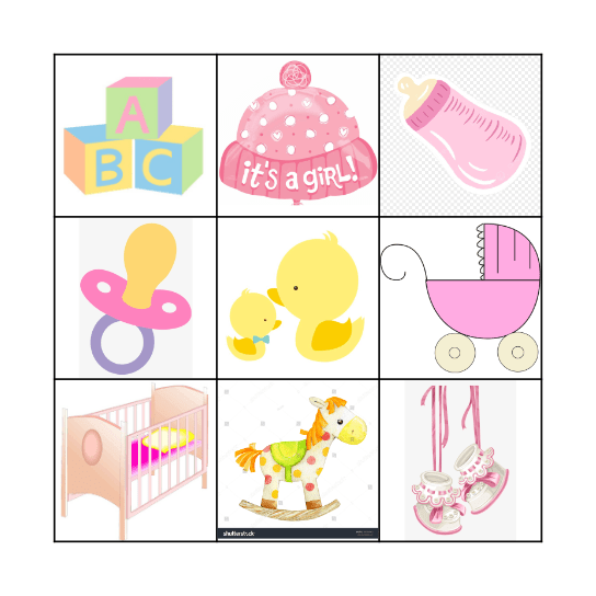 BABY BINGO Card