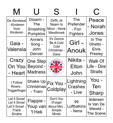 201 Bingo Card