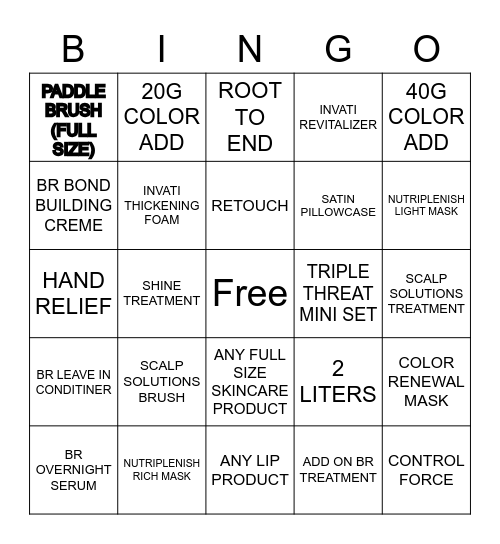 I'M FEELING LUCKY Bingo Card