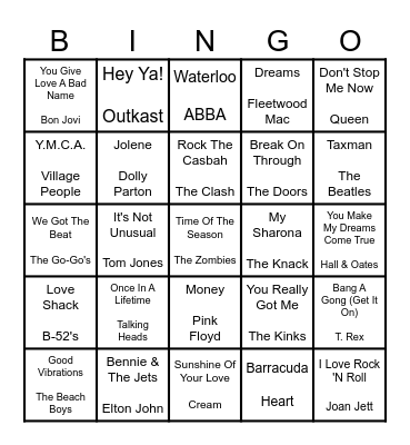 SUNSHINE COAST GM Bingo Card