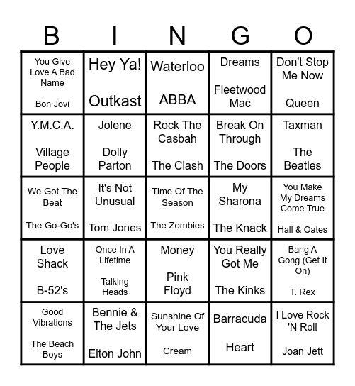 SUNSHINE COAST GM Bingo Card
