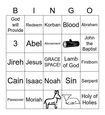 SACRIFICE BINGO Card