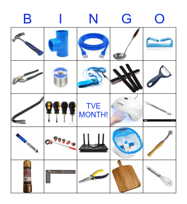 TVE MONTH! Bingo Card