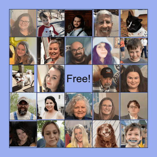 HUSKEY BINGO!!! Bingo Card