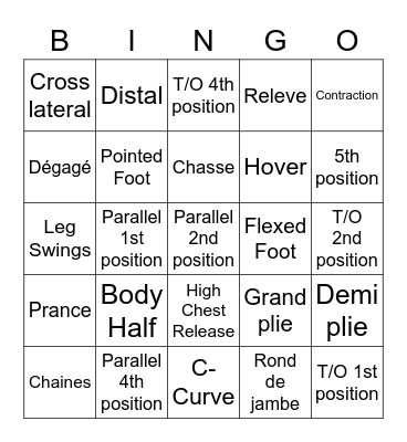 Modern 1 Review Bingo Card