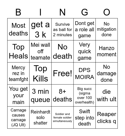 ow2 mh bingo Card