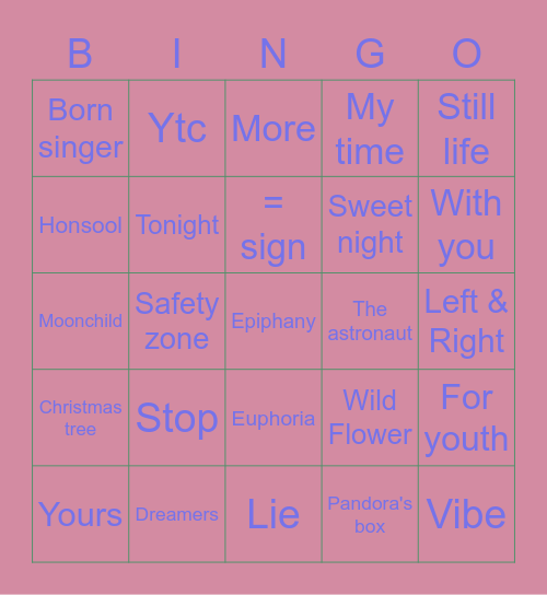 2014_Anushka Bingo Card