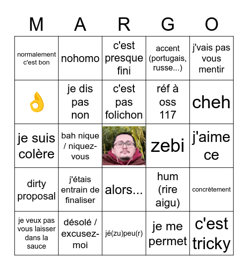 What if... Marco was a Bingo Card
