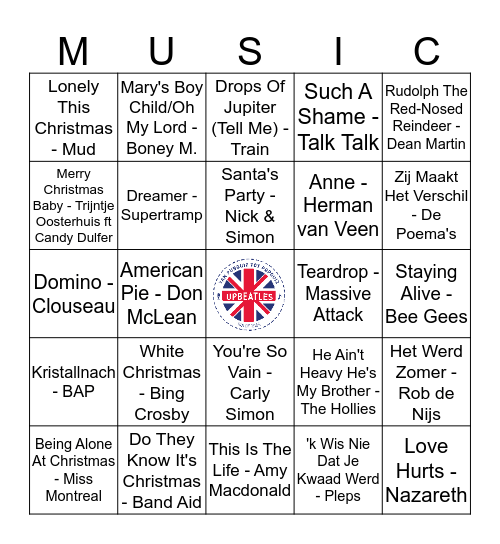 304 Bingo Card