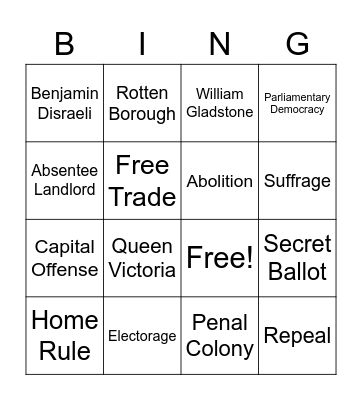 Topic 14 lesson 5 Bingo Card