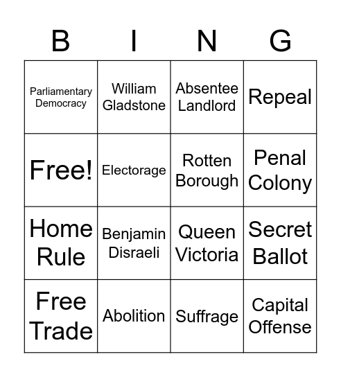 Topic 14 lesson 8 Bingo Card