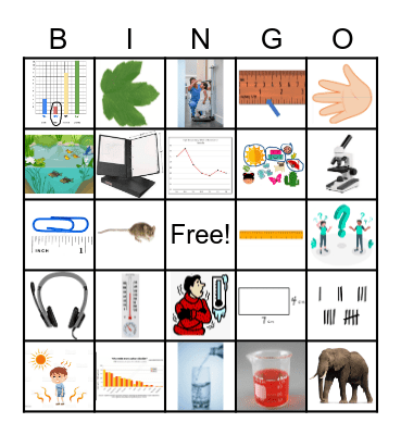 Measurement Bingo 2 Bingo Card