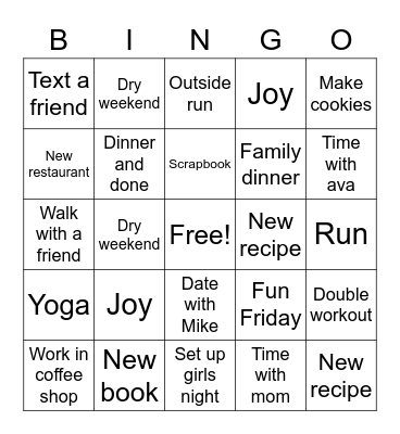 March ☘️ 2023 Bingo Card